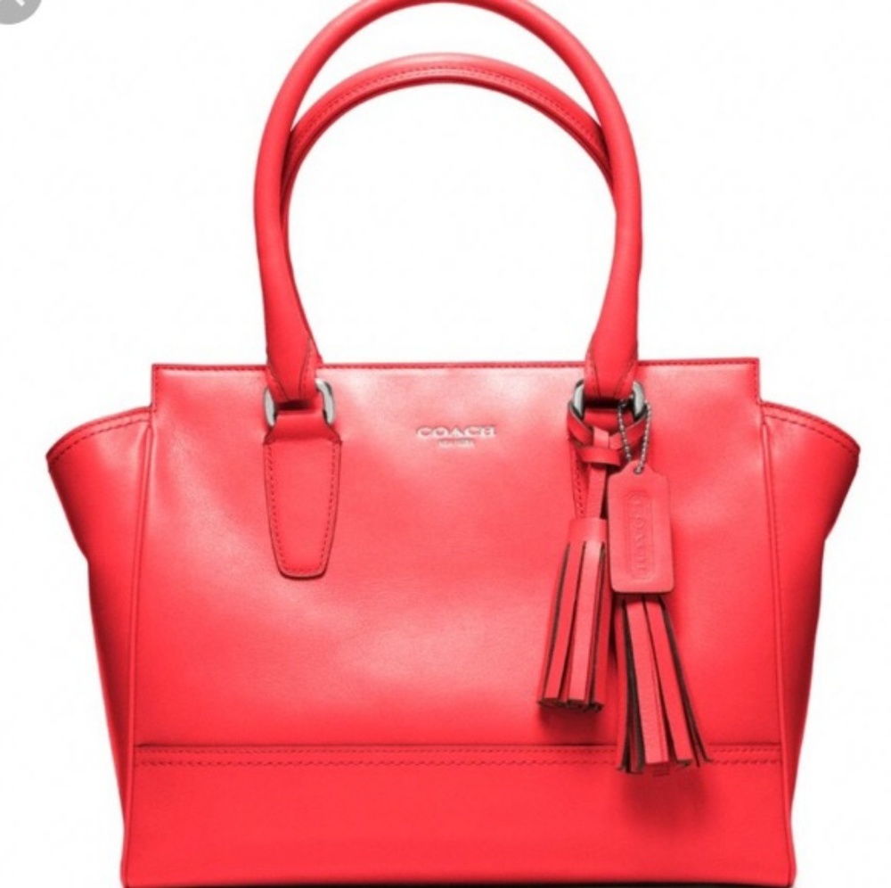 Coach legacy leather carry all candace FREE GIFT